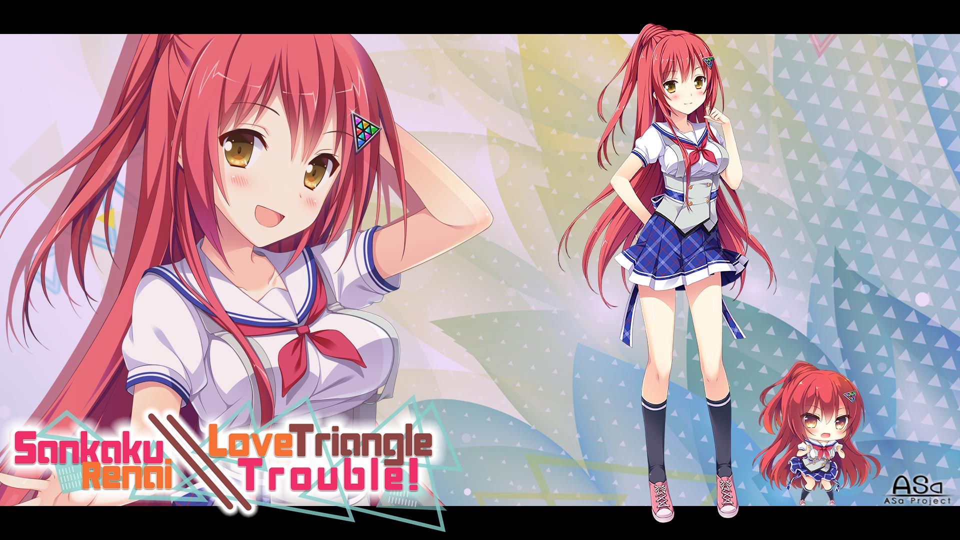 Sankaku renai love triangle trouble