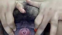 Aunty playing with pussy jobs