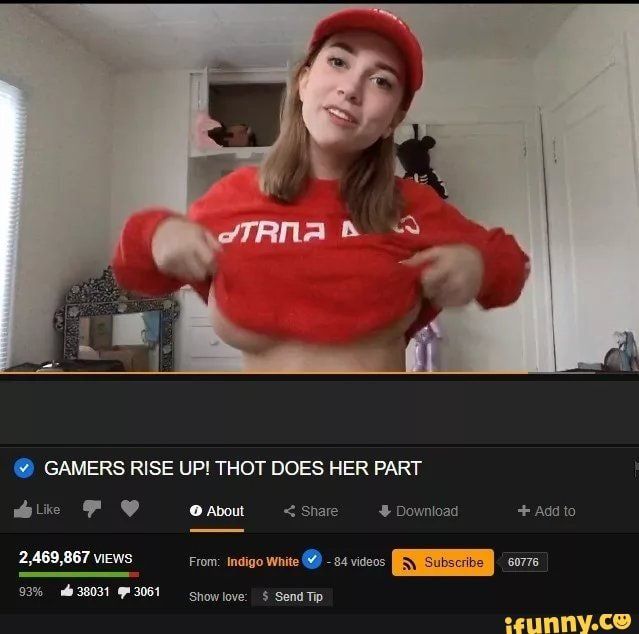 Gamers rise up thot