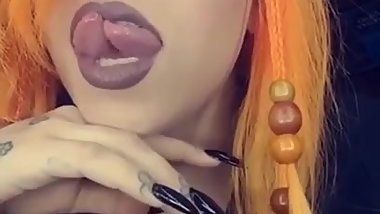 Frostbite reccomend beautiful girl showing split tongue gotta