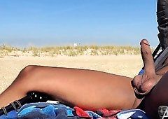 Boot reccomend locked beach nude humiliated slave naked