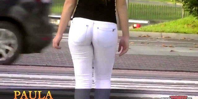 best of Walking candid slow motion jeans