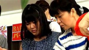 Japanese shop lesbian molested