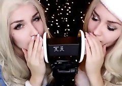 Asmr ears licking and moaning