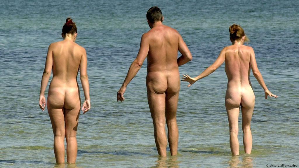 Go topless beach