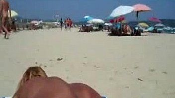 best of Masterbating nude beach