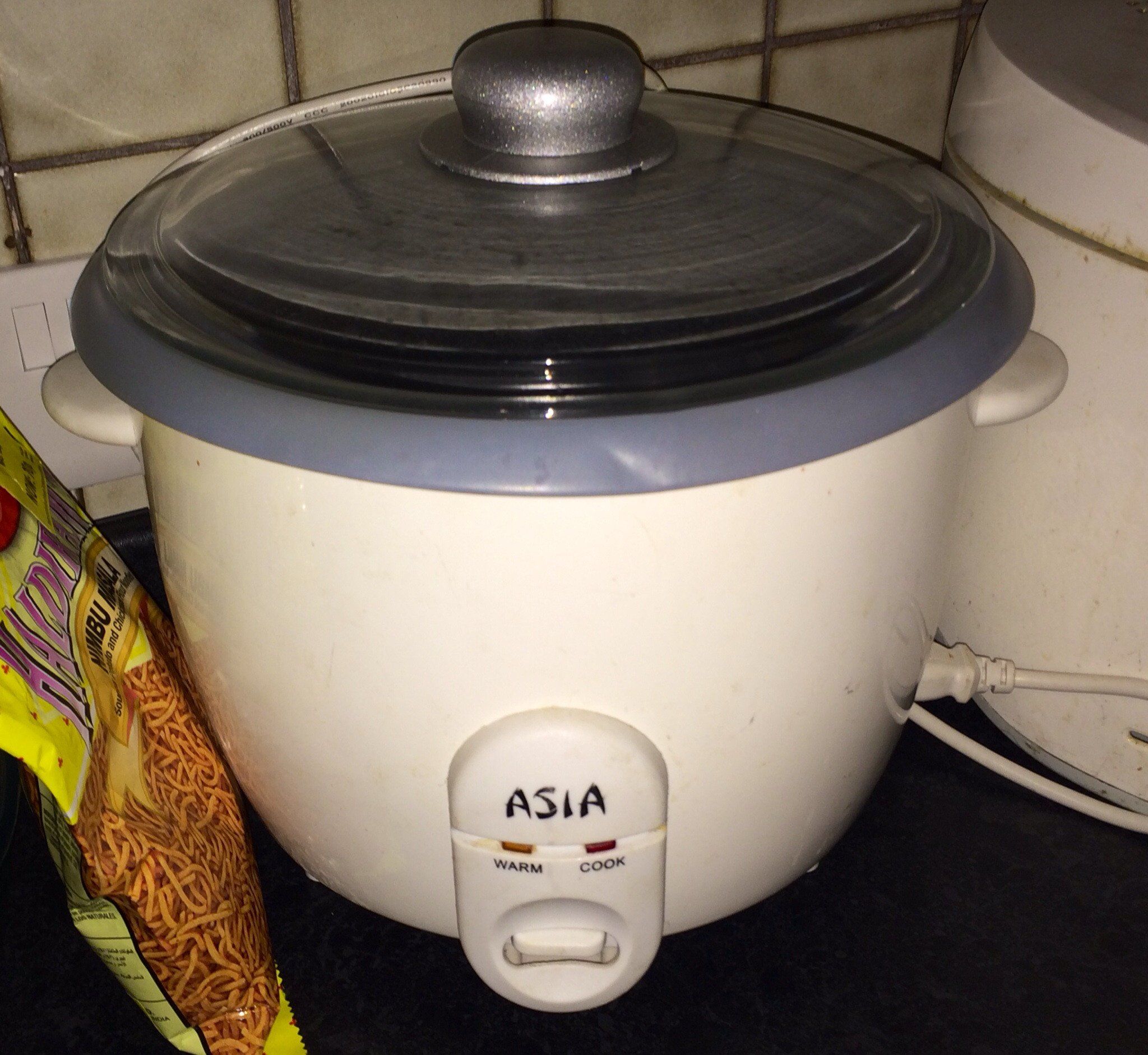 Asian rice steamer