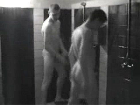 Big tits locker room shower