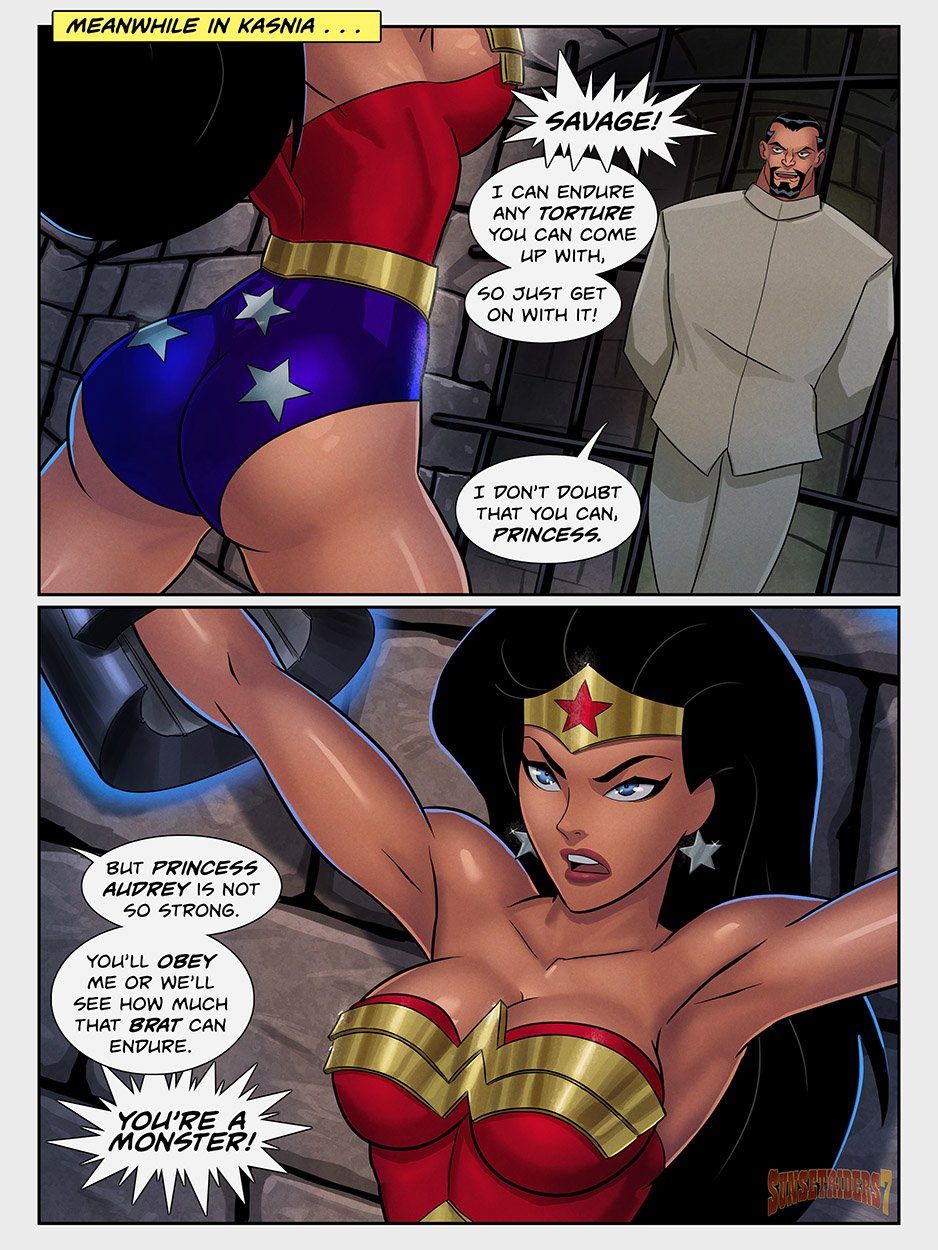Wonder woman porn comics