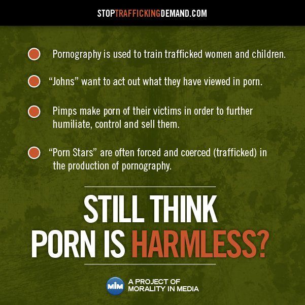Human trafficking in porn