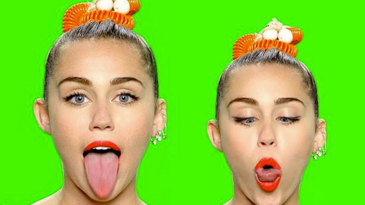 best of Miley tounge cyrus images Uncensored of