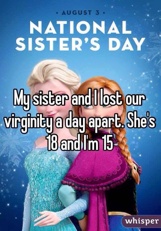 Friends sister virginity