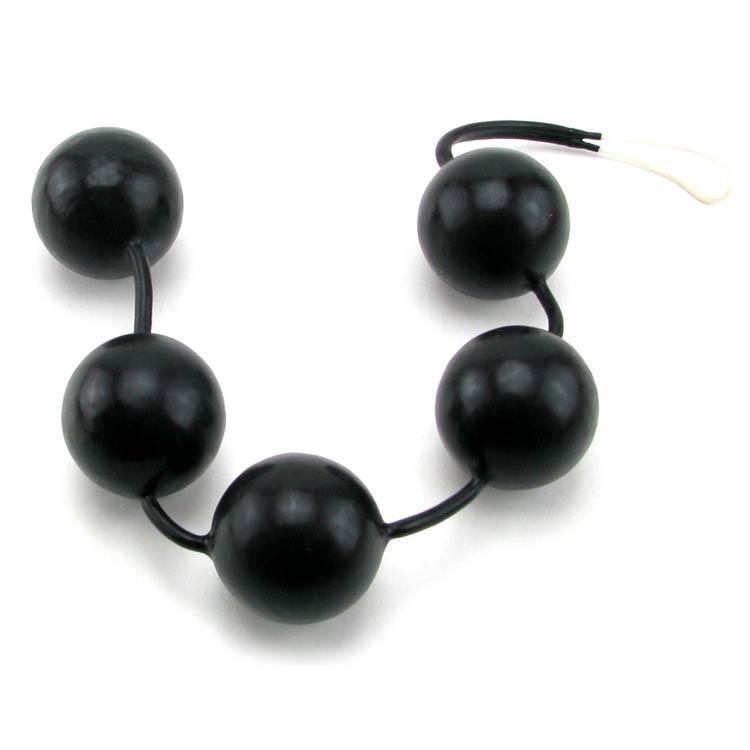 Large anal beads use