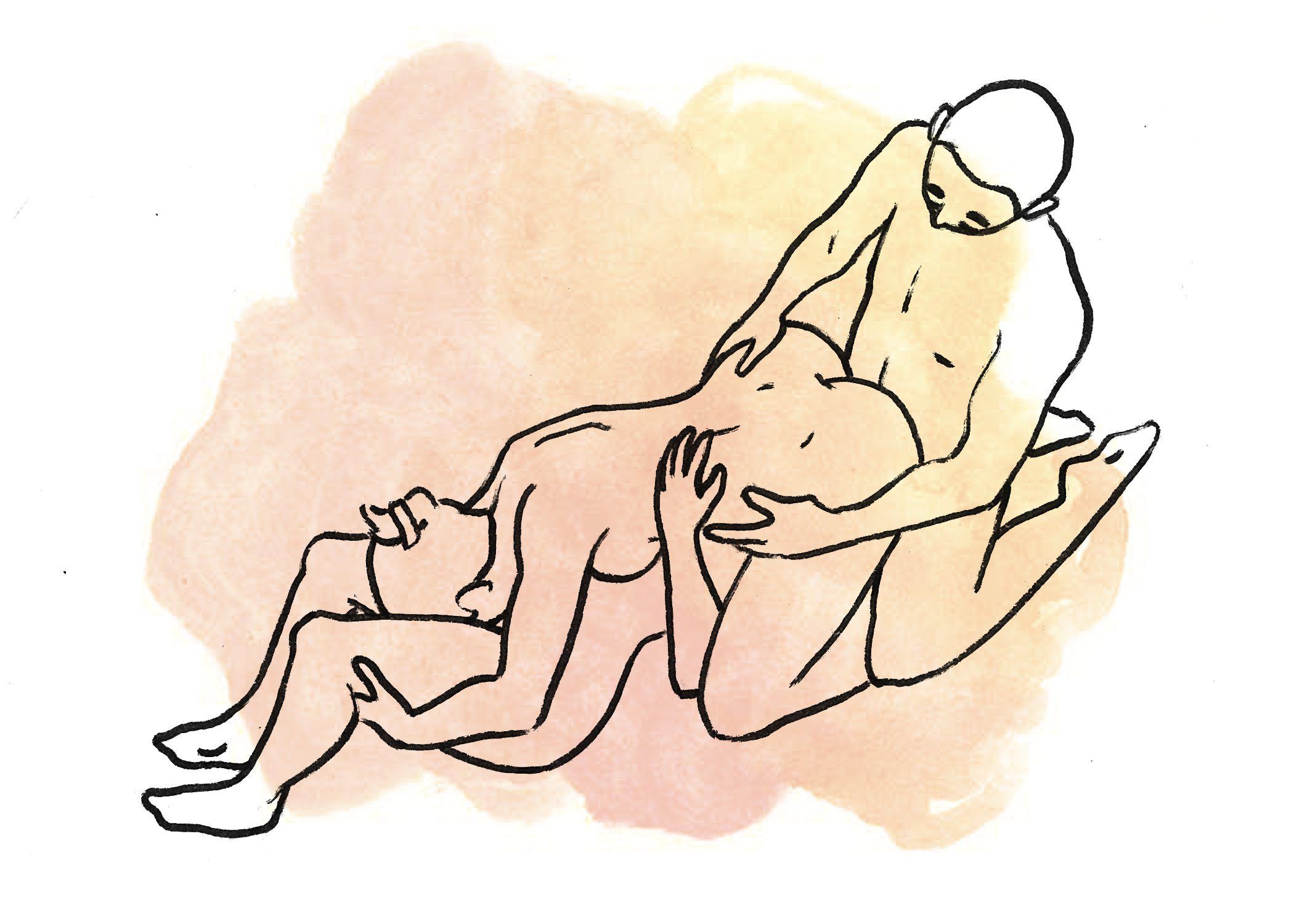 Threesome sex position pictures