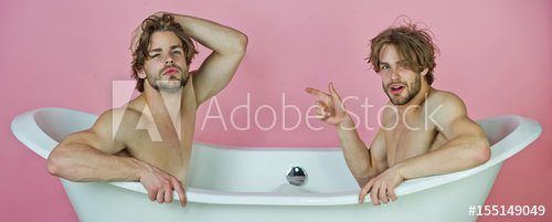 best of Tub Gay bath men in