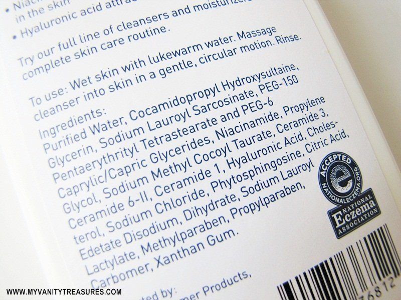 Earth E. reccomend Facial cleansers ingredients