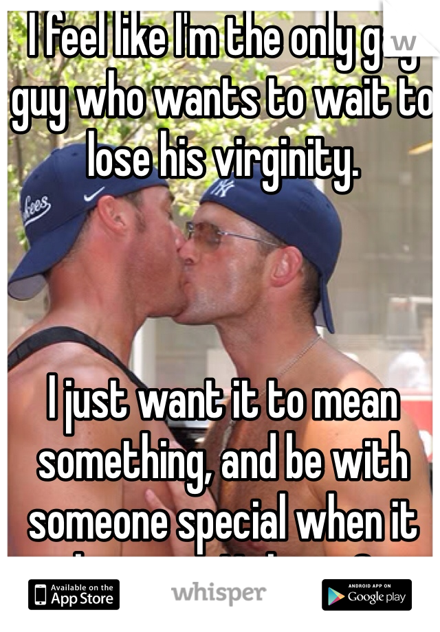 Cherry P. reccomend Gay man losing his virginity