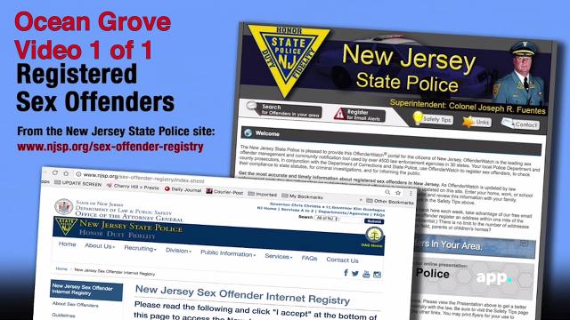 New jersey registered sex offender map