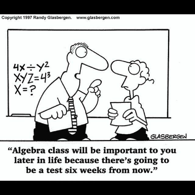 Algebra jokes quotes