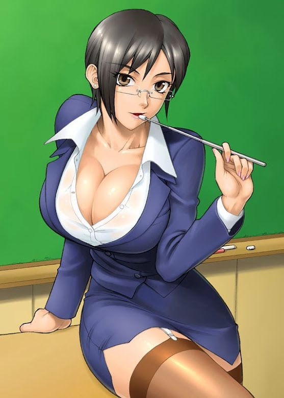 Anime milf lady