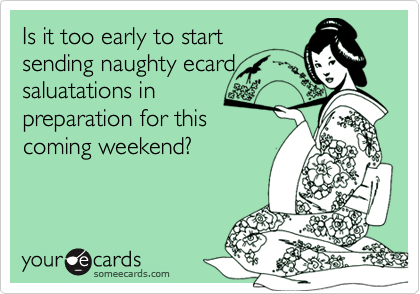 Sexy and naughty ecards