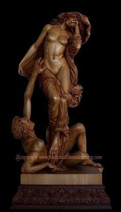 best of Wood carved statues Erotic
