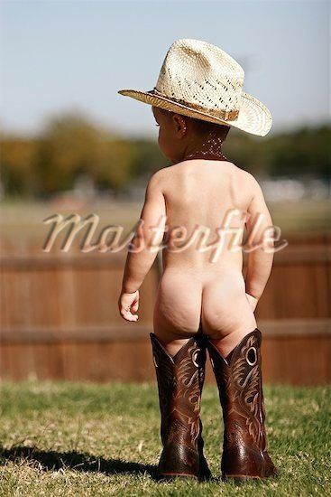 Boys naked in boots