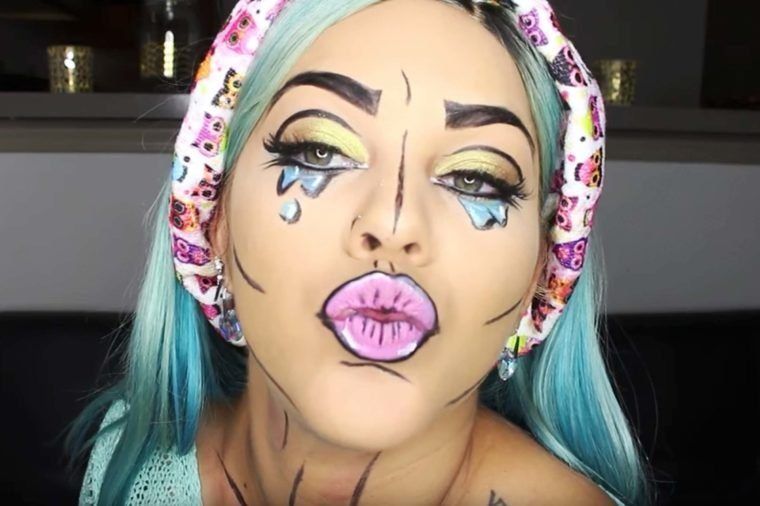 Space G. reccomend Face makeup halloween adult ideas