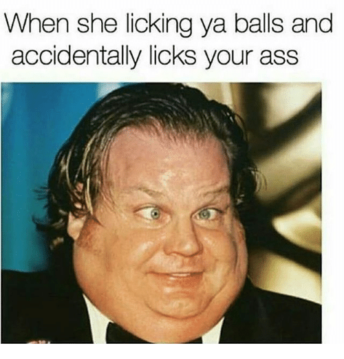 He made me lick his balls