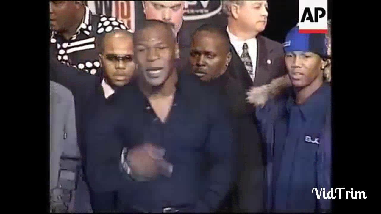 Mike tyson press conference funny