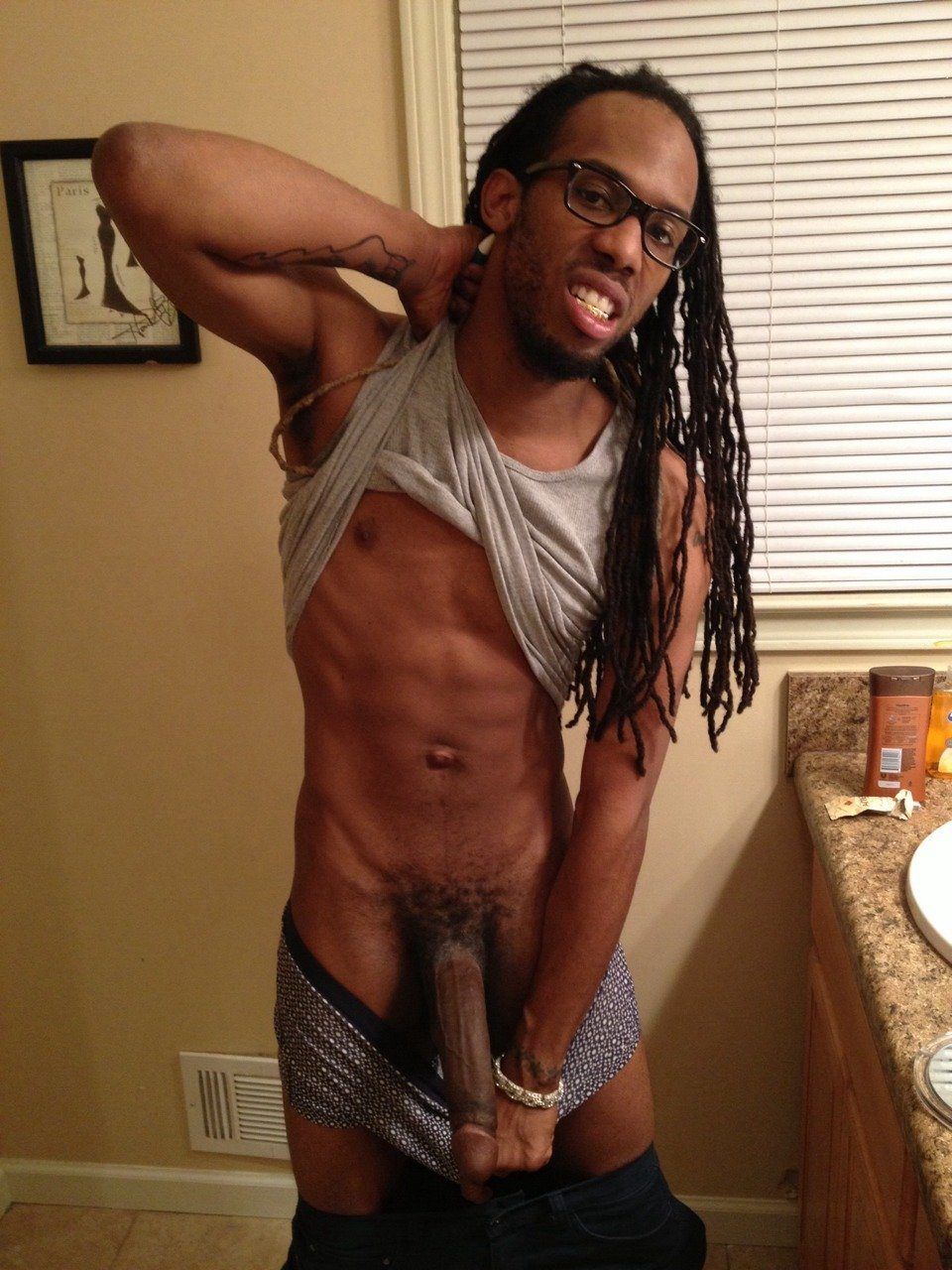 best of With dreadlocks man Naked