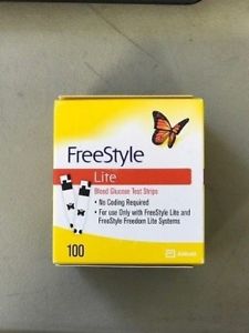 best of 100ct Freestyle test strip
