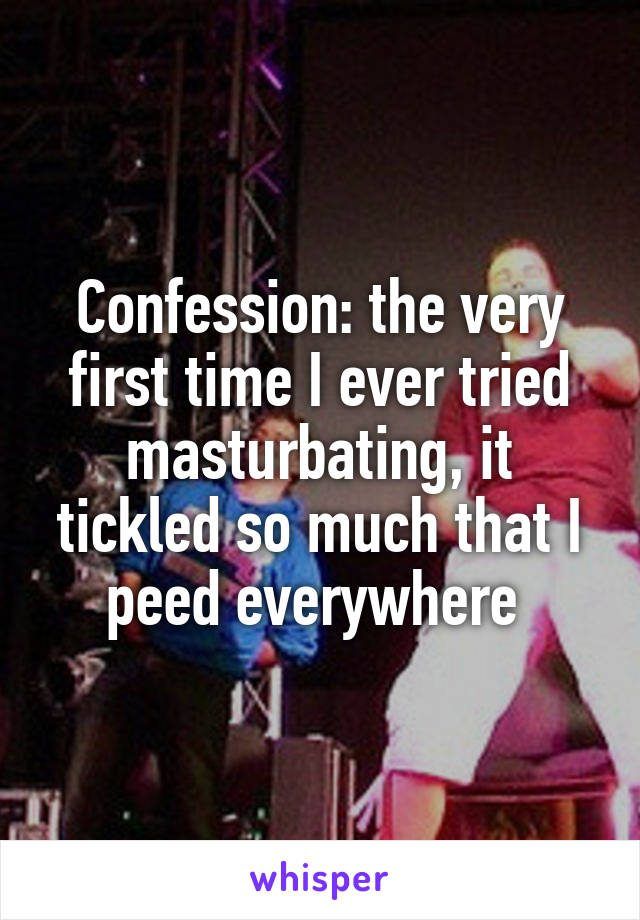 Longhorn reccomend Confessions first time masturbation
