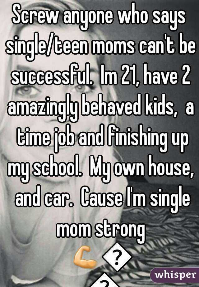 Single teen moms time Teen