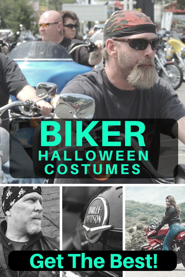 best of Gang Halloween motorcycle adult costumes
