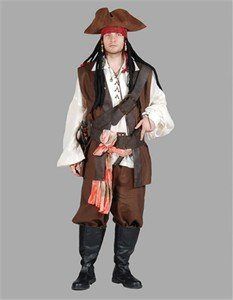 Adult captain costume jack sparrow