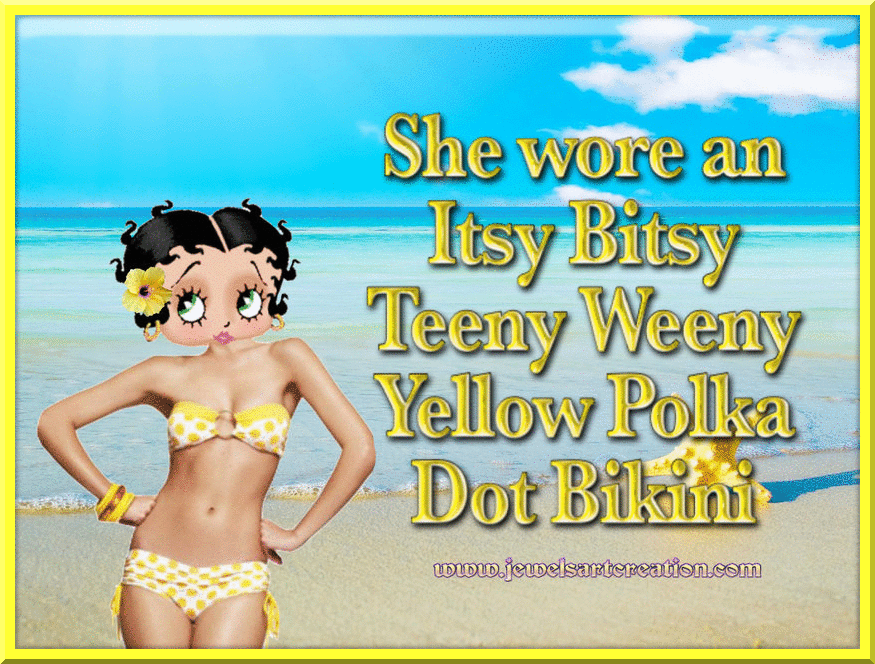 best of Polka Itsy lyrics dot bikini yellow bitsy