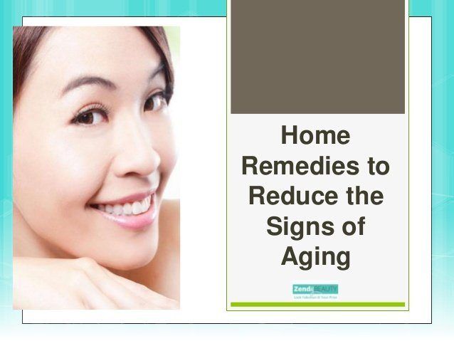 Home remedies to diminish facial aging