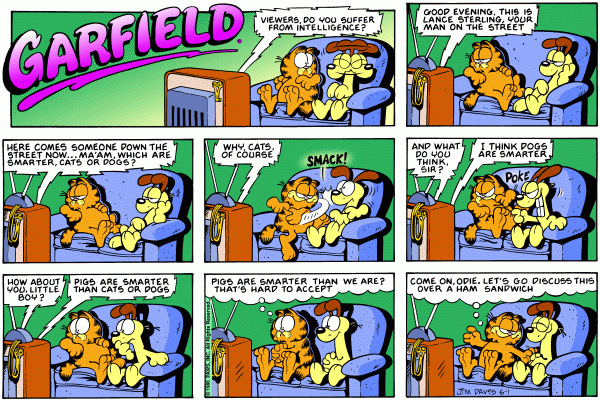 best of Comic characters Garfield strip