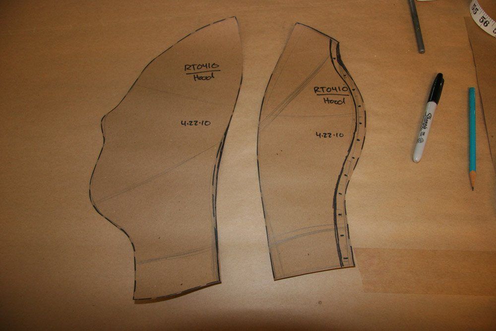 Pattern for a bdsm hood