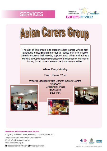 best of Support Asian group carers
