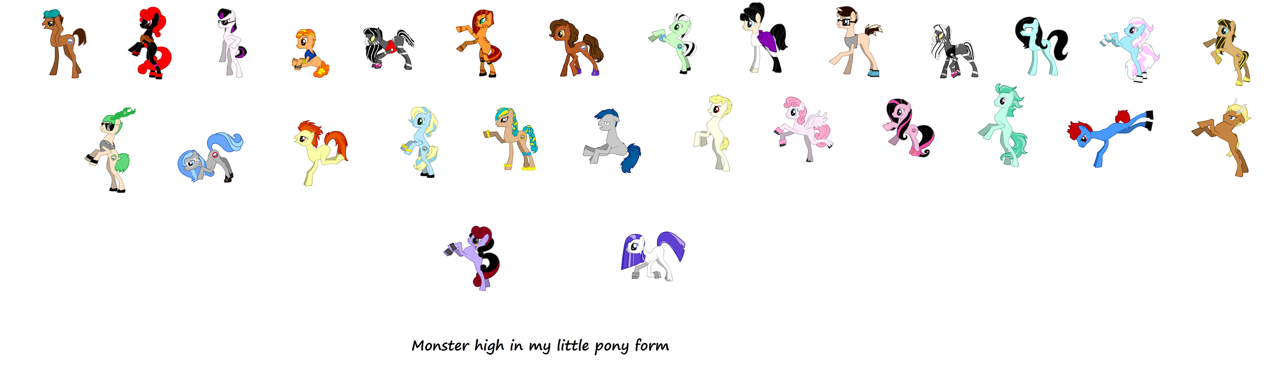 best of High little pony Monster and my