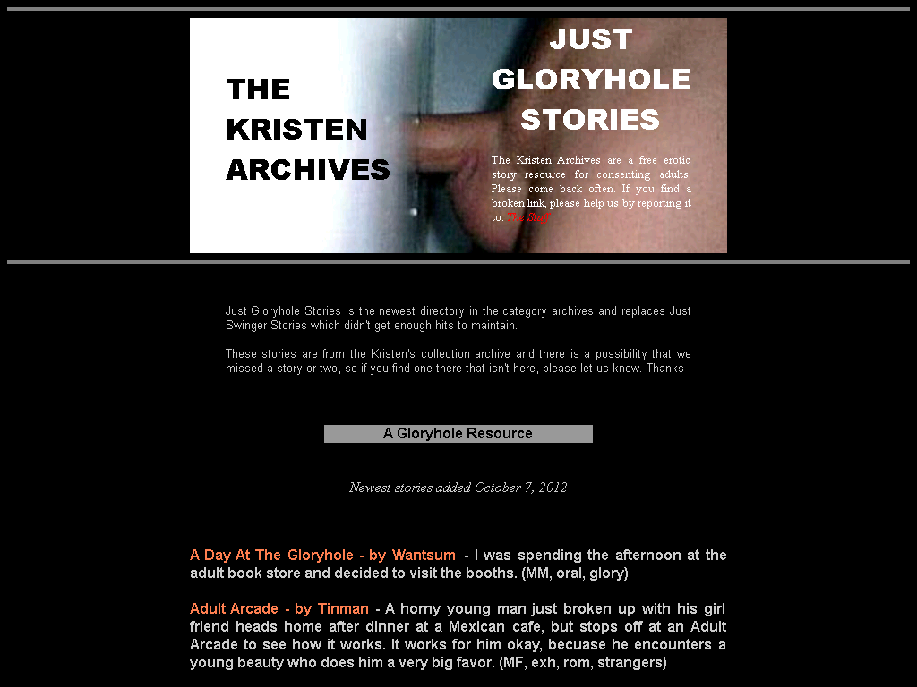 Kristen Archives Gloryhole