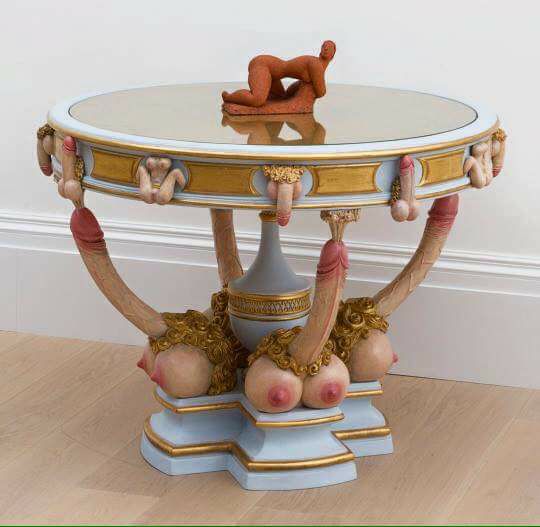 Erotic end tables