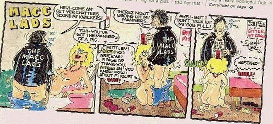 Adult comic sex strip