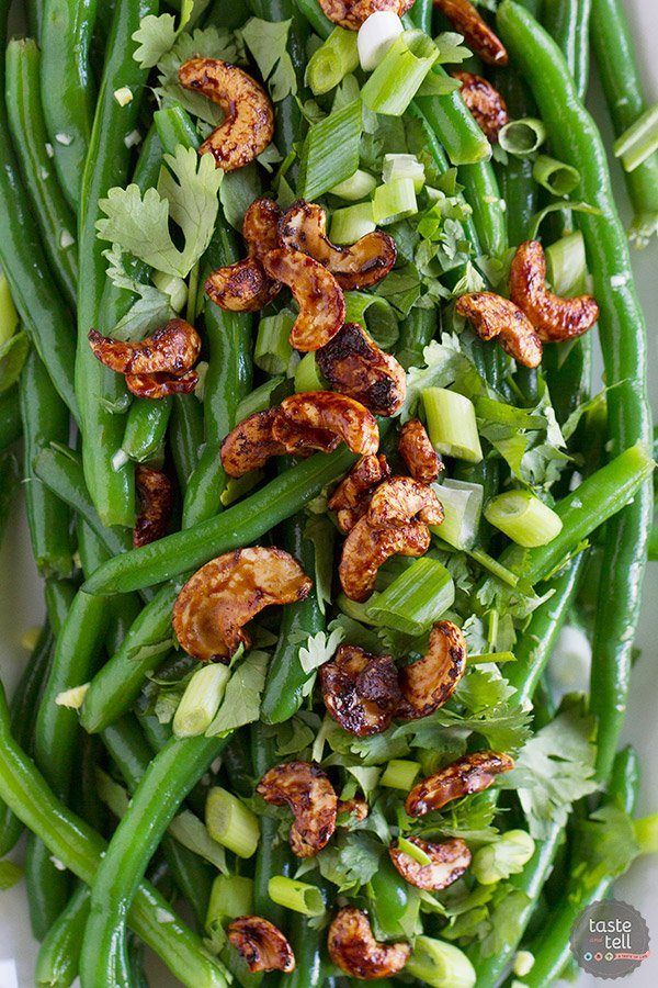 Asian green bean salad