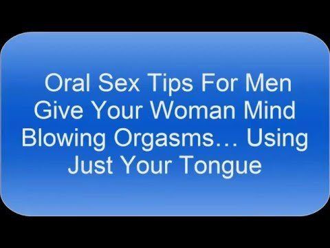 best of Men for Tips on oral sex