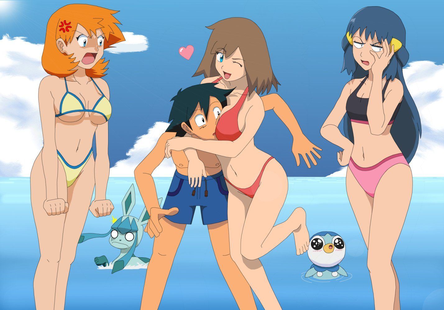 Nude women ash from pokemon