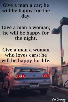 Car and women quote