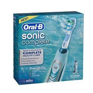 Red H. reccomend Oral b sonic complete brushes